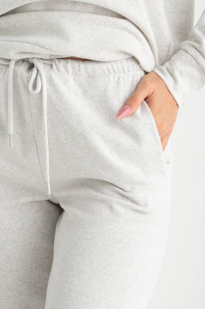 Pantalone palazzo felpa - immagine 2