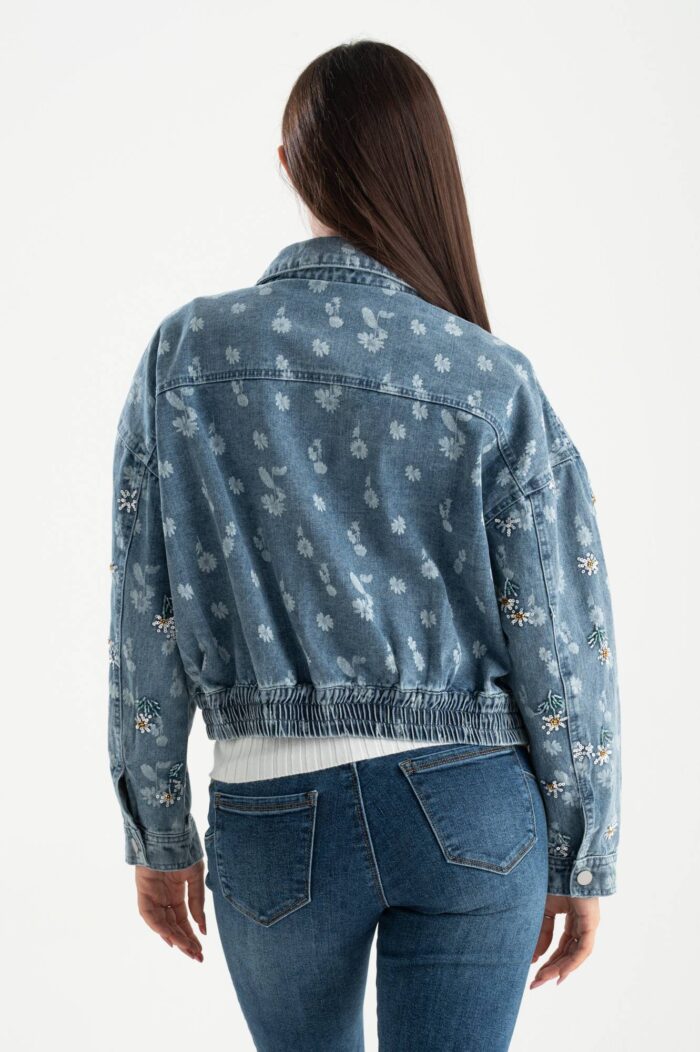 Giubbino jeans oversize - immagine 4