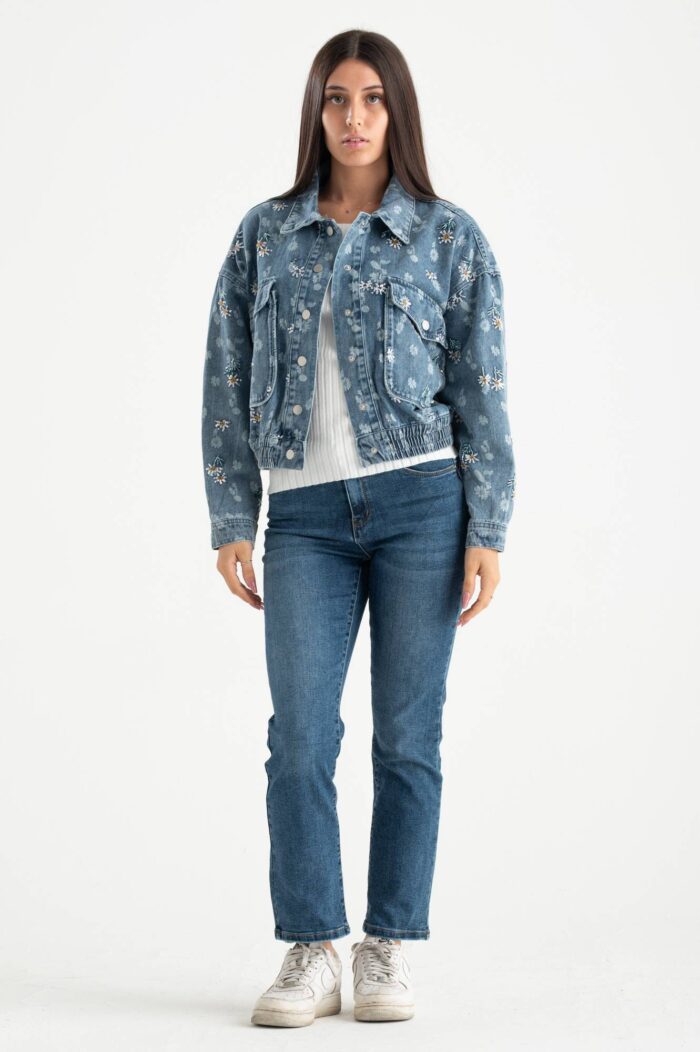Giubbino jeans oversize - immagine 2