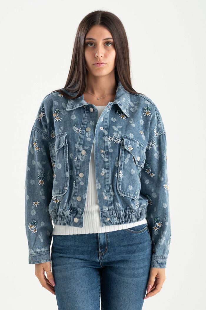 Giubbino jeans oversize - immagine 1