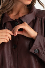 Giubbino ecopelle cropped - immagine 2