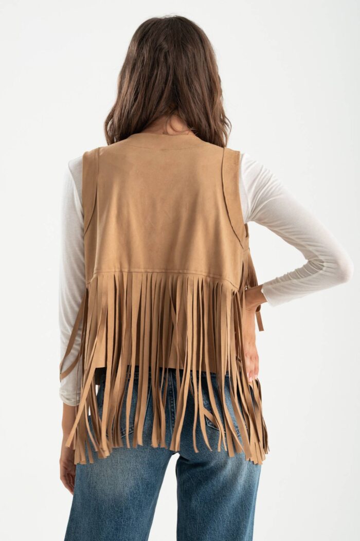 Gilet effetto suede - immagine 3