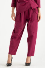Pantalone baggy punto milano