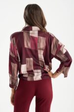 Camicia raso fantasia - immagine 3