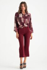 Camicia raso fantasia - immagine 4