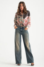 Giacca zip fantasia - immagine 4