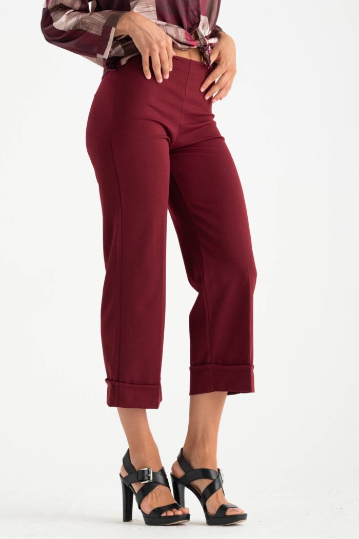 Pantalone crepe 3/4 - immagine 1