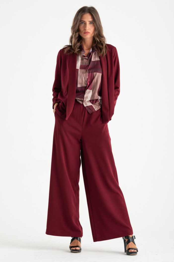 Pantalone Palazzo crepe - immagine 2