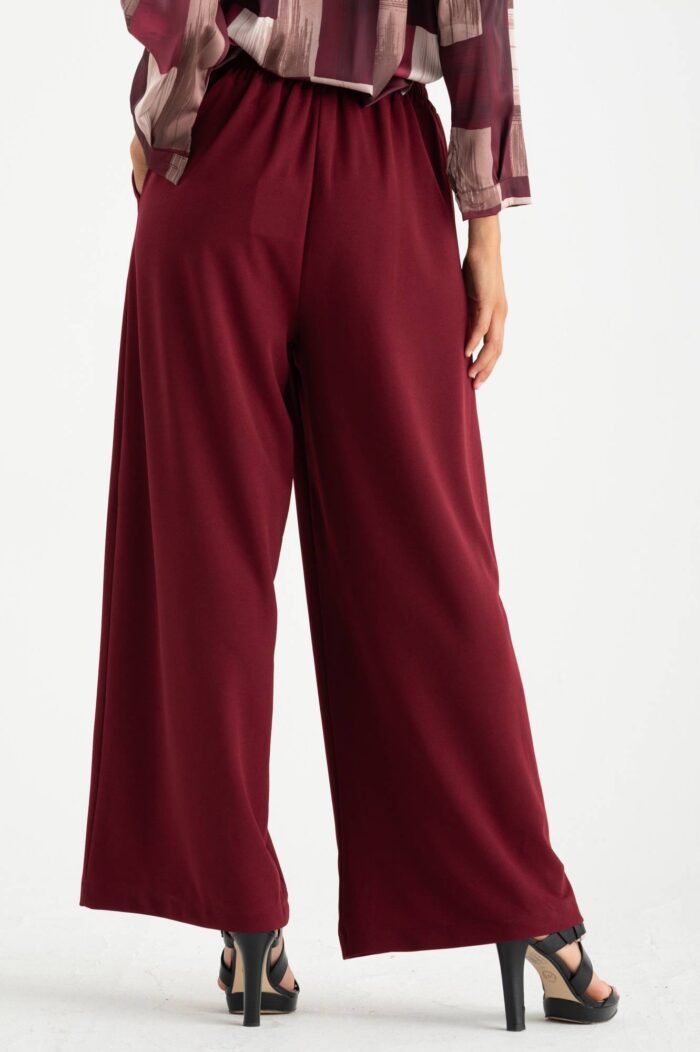 Pantalone Palazzo crepe - immagine 4