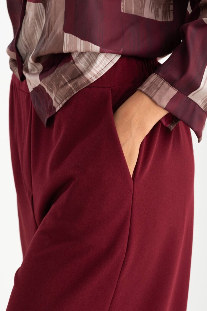 Pantalone Palazzo crepe - immagine 3