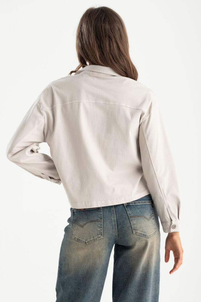 Giacca tela oversize - immagine 3