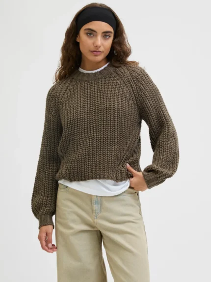 Maglia oversize punto inglese