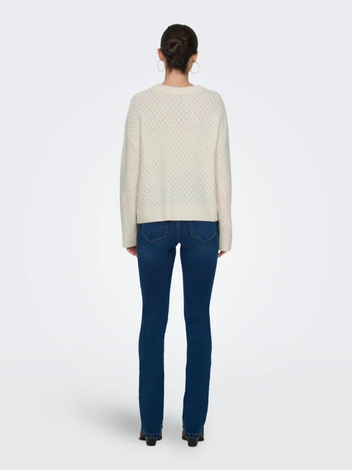 Maglia jacquard girocollo - immagine 3
