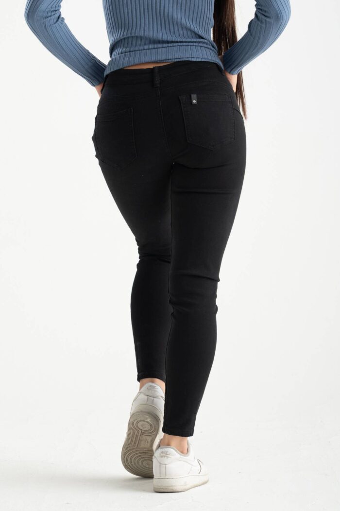 Pantalone skinny elasticizzato - immagine 4