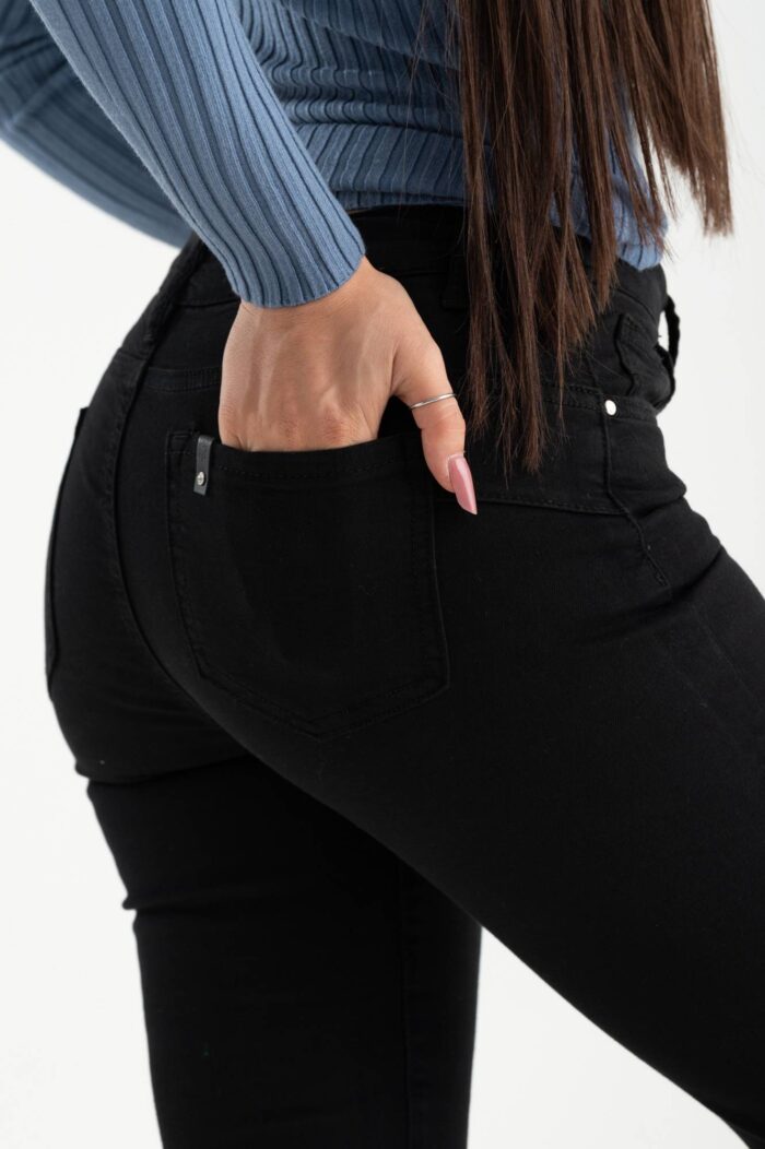 Pantalone skinny elasticizzato - immagine 2