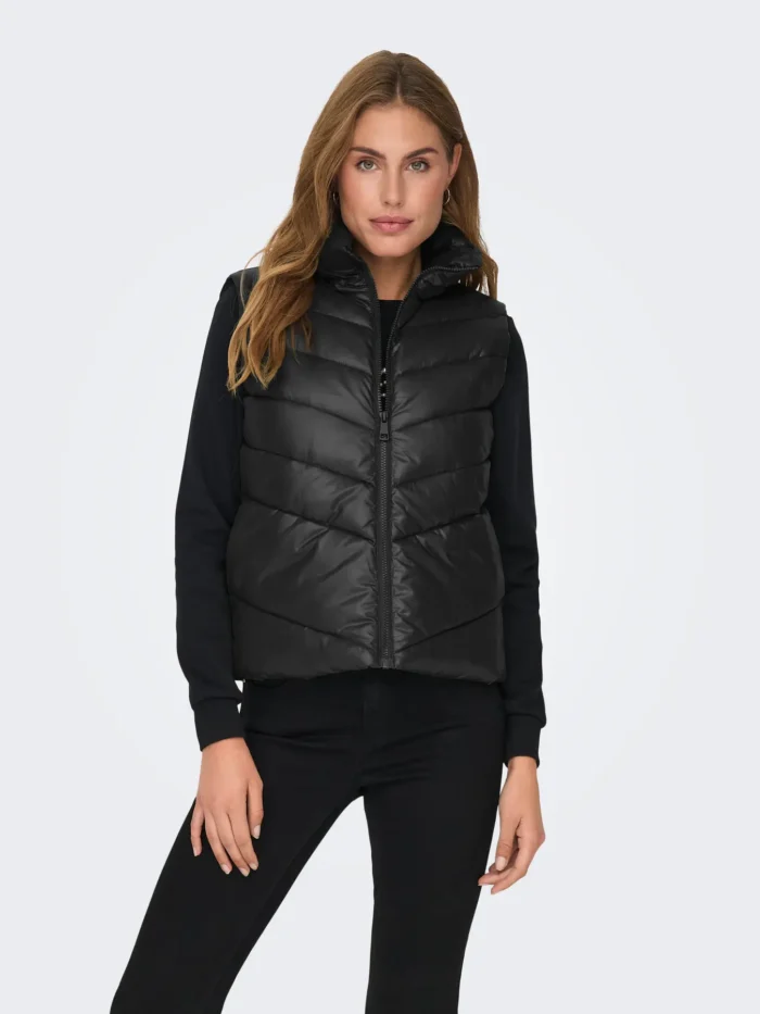Piumino gilet bomber - immagine 1