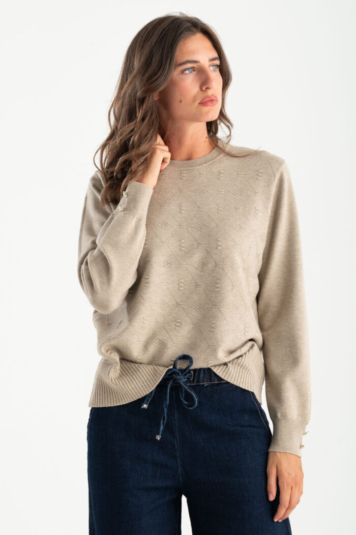 Maglia Girocollo Viscosa - immagine 1