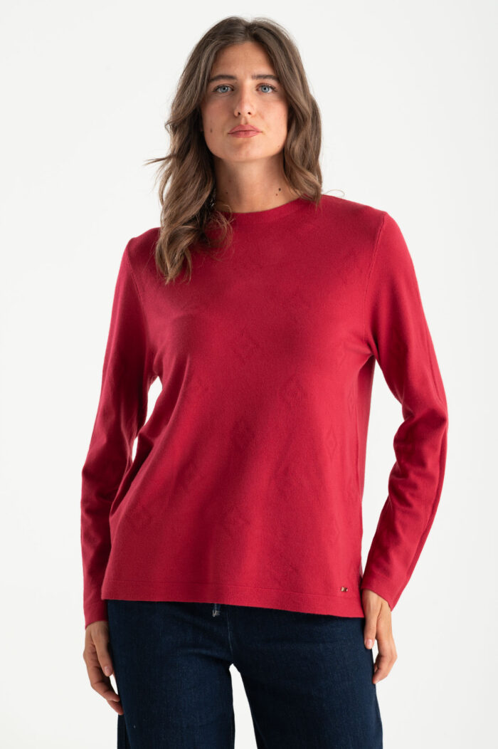 Maglia girocollo viscosa - immagine 1