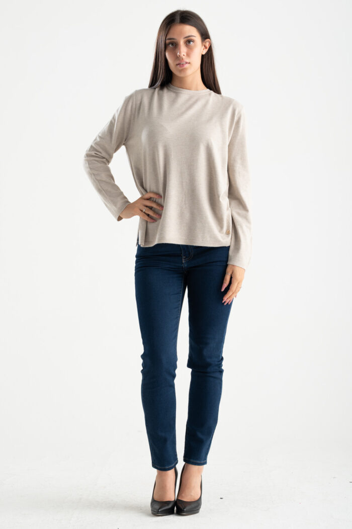 Maglia Girocollo Viscosa - immagine 2