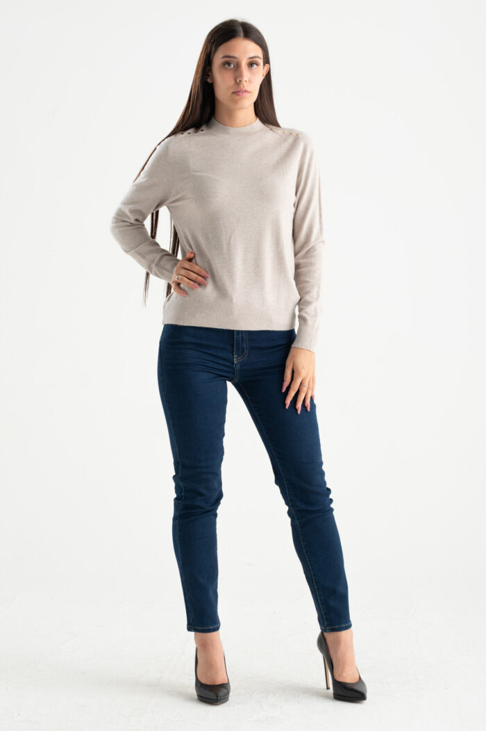 Maglia Girocollo Viscosa - immagine 4