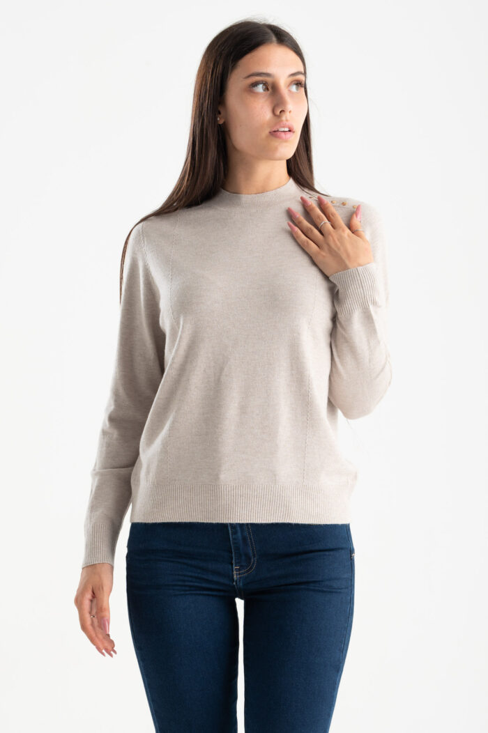 Maglia Girocollo Viscosa - immagine 1