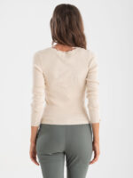 T-shirt maniche lunghe basic costina - immagine 4