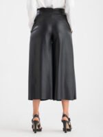 Pantalone in ecopelle a 3/4 - immagine 4