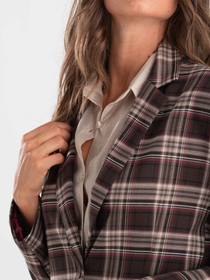 Blazer tartan - immagine 3