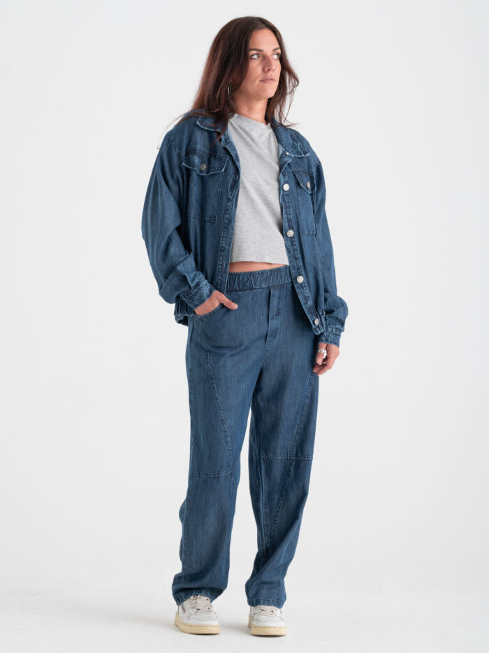Giubbino simil jeans - immagine 4