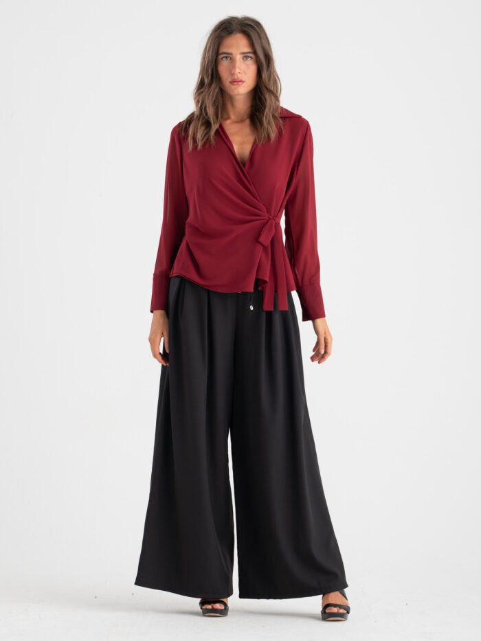 Blusa incrociata - immagine 2