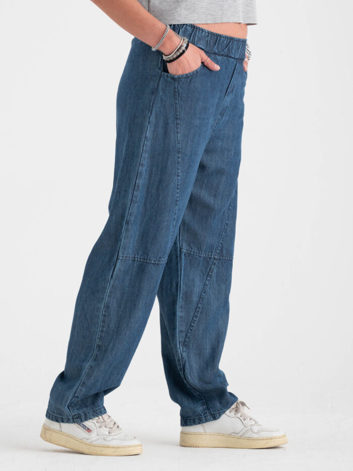 Pantalone simil jeans - immagine 3