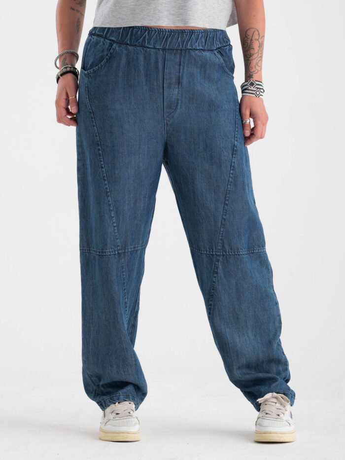 Pantalone simil jeans - immagine 1