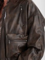 Giubbino bomber in ecopelle - immagine 2