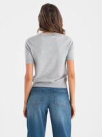 Maglia mezza manica perline - immagine 3