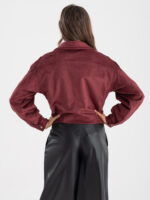 Chiodo bomber effetto suede - immagine 2