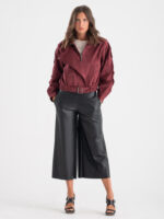 Chiodo bomber effetto suede - immagine 5