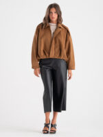 Bomber effetto suede oversize - immagine 5