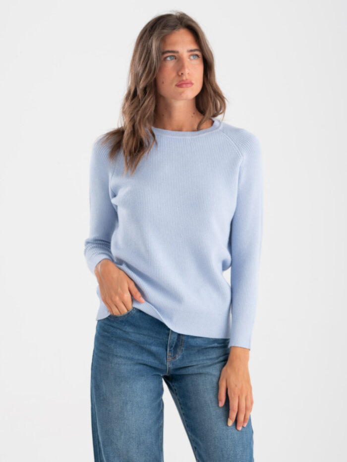 Pullover a coste - immagine 1