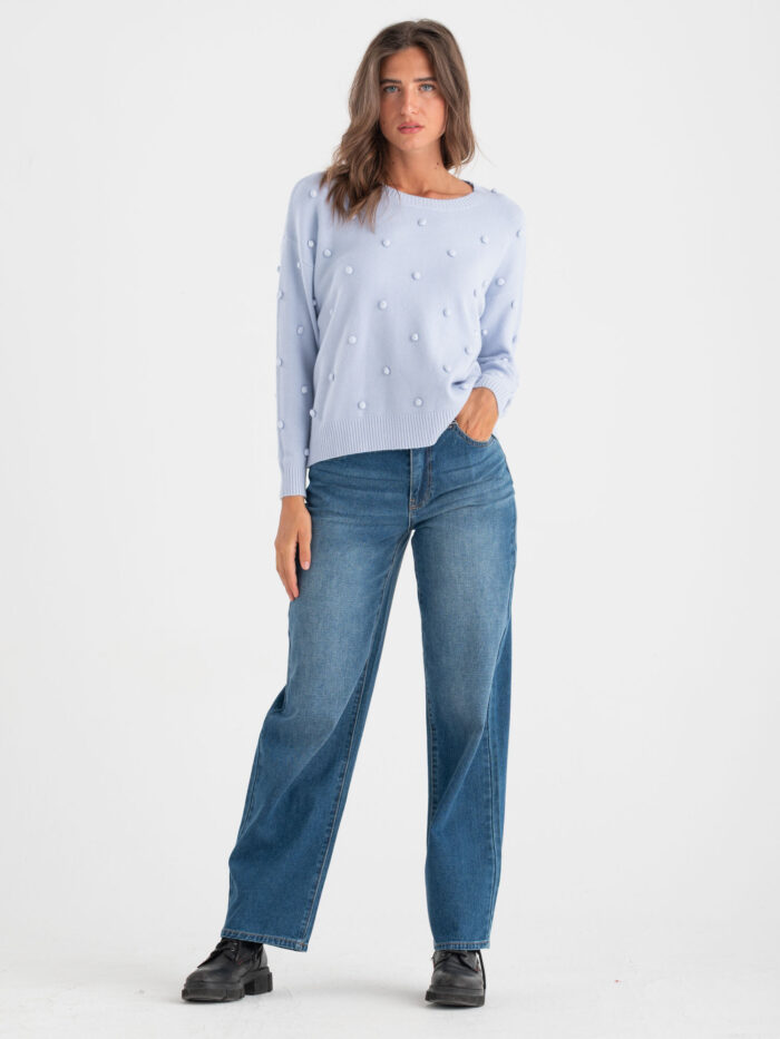 Pullover pompon - immagine 4