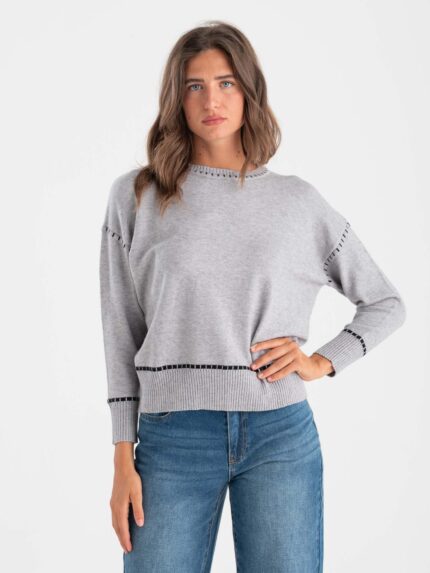 Pullover punto cavallo